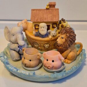 NIB Noah's Ark MINI MINIATURE Tea Set
